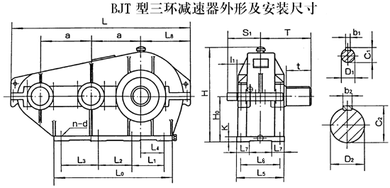 BJT125��BJT145��BJT175��BJT215��BJT255��BJT300��BJT350��BJT400�����h(hu��n)�p�ٙC(j��)���μ����b�ߴ�