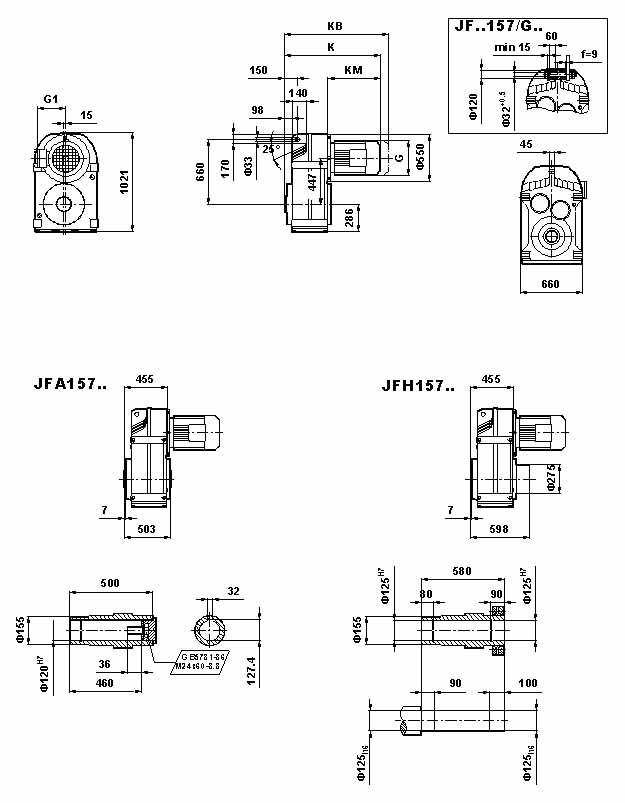 JF系列減速電機(jī)(GB10095-88)