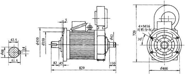 YTD335�����γߴ�D��IM3002��